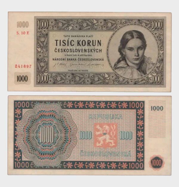 1945 - 1000 Korun